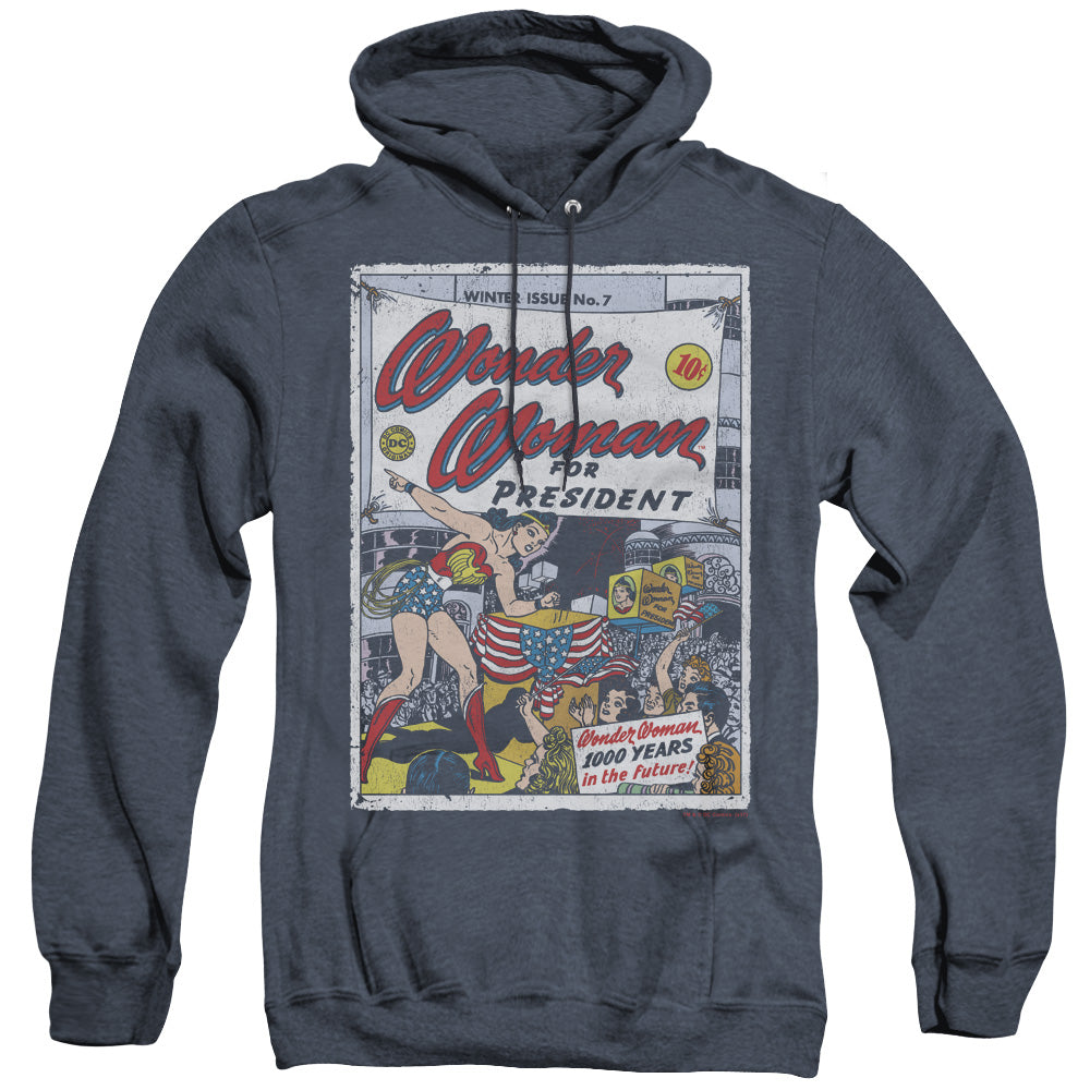 Dc Ww For President Heather Mens Hoodie Navy