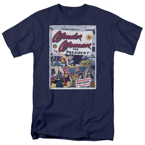 Dc Ww For President Mens T Shirt Navy