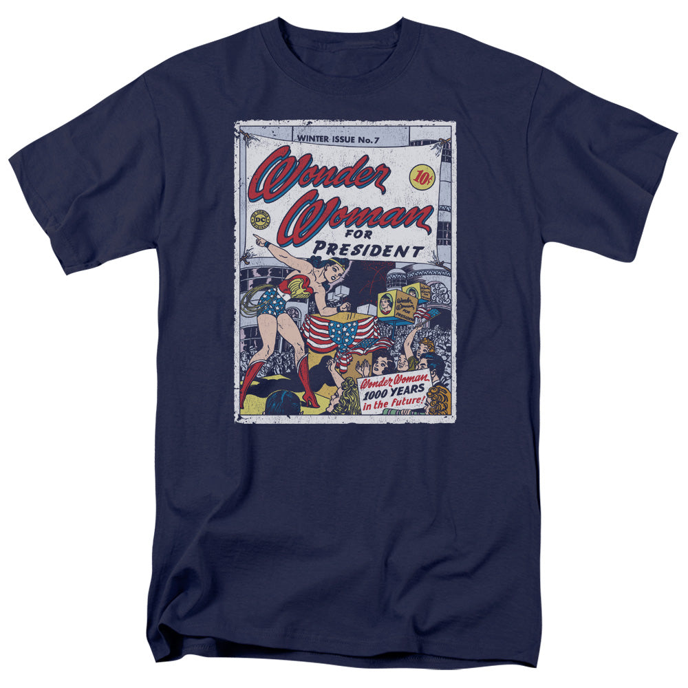 Dc Ww For President Mens T Shirt Navy