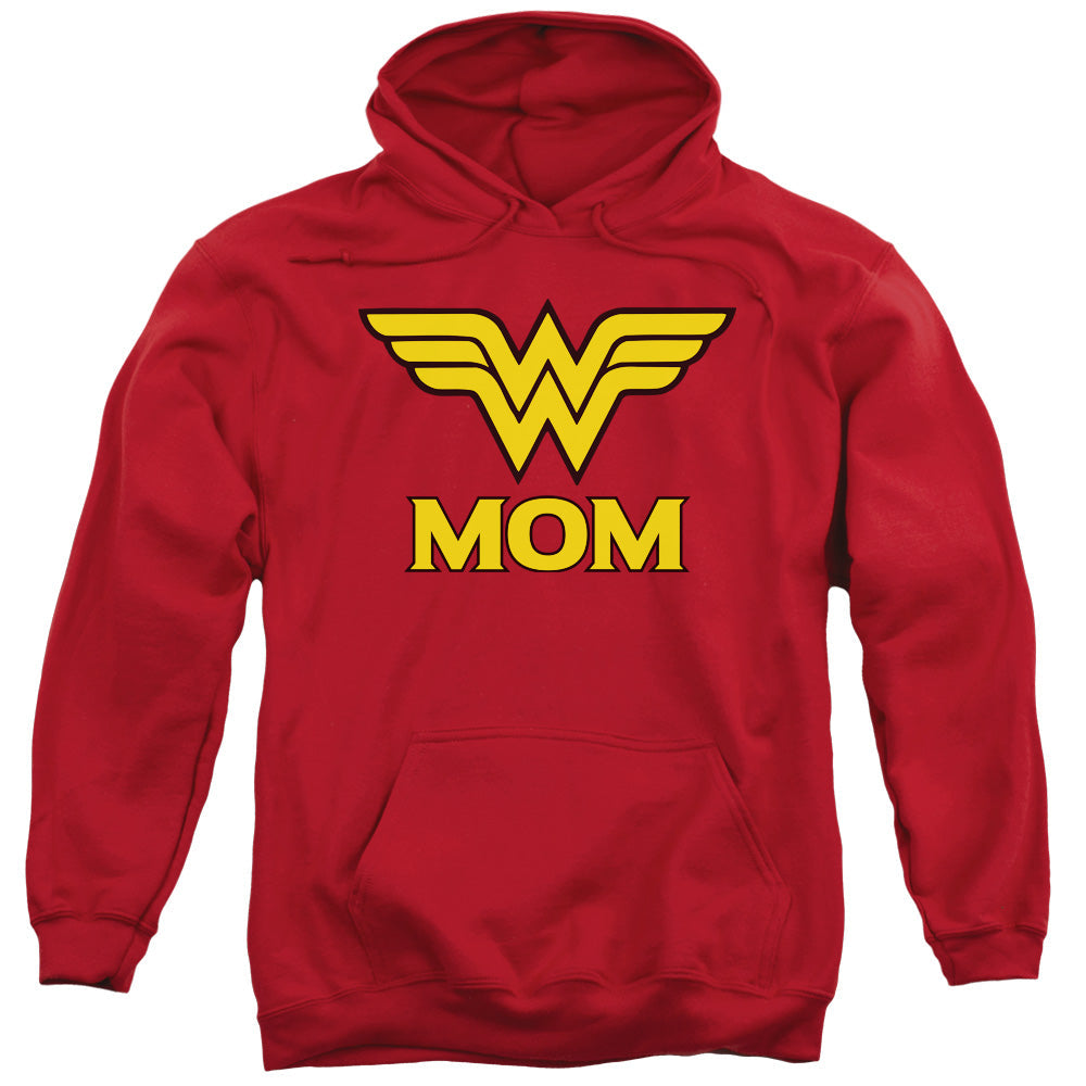 DC Comics Wonder Mom Mens Hoodie Red
