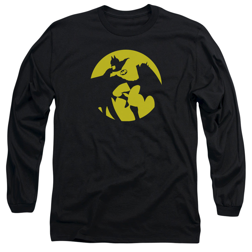 Dco Batman Spotlight Mens Long Sleeve Shirt Black Officially Licensed