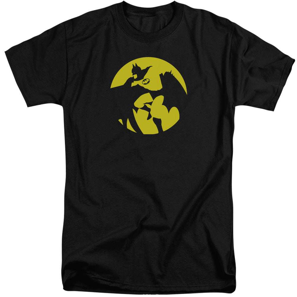DC Comics Batman Spotlight Mens Tall T Shirt Black
