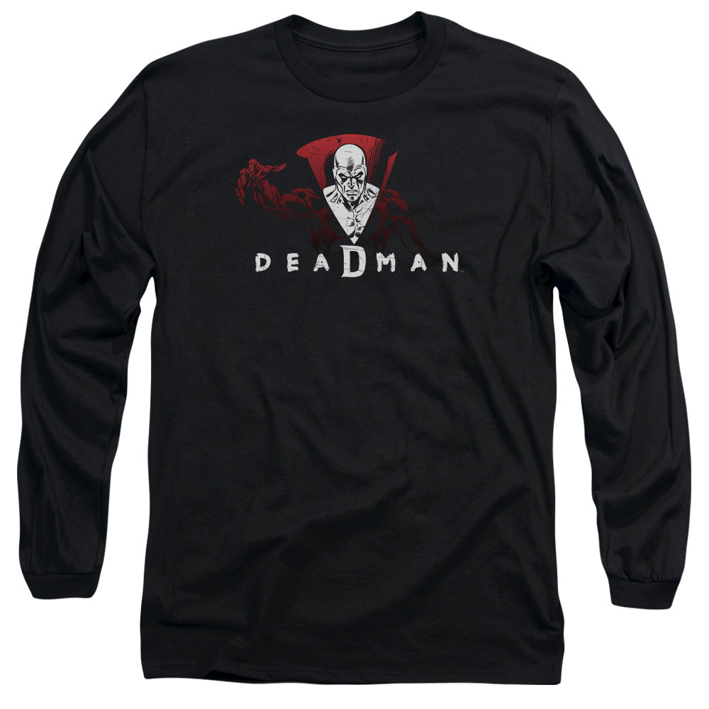 Dco Deadman Mens Long Sleeve Shirt Black Officially Licensed
