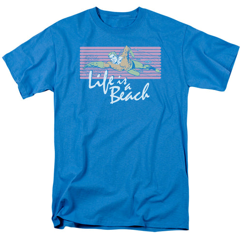 Dco Life Is A Beach Mens T Shirt Turquoise