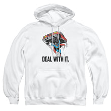 Load image into Gallery viewer, Dco Deal With It Mens Hoodie White
