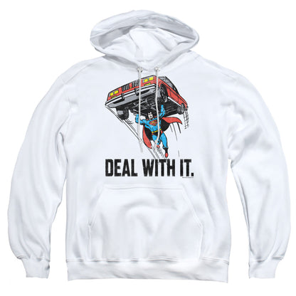 Dco Deal With It Mens Hoodie White