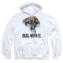 Load image into Gallery viewer, Dco Deal With It Mens Hoodie White
