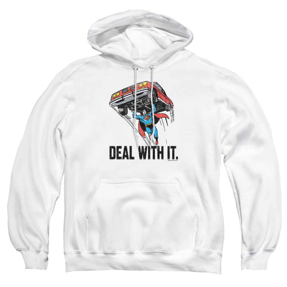 Dco Deal With It Mens Hoodie White
