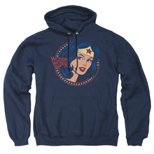 Load image into Gallery viewer, Dc Ww75 Starburst Portrait Mens Hoodie Navy
