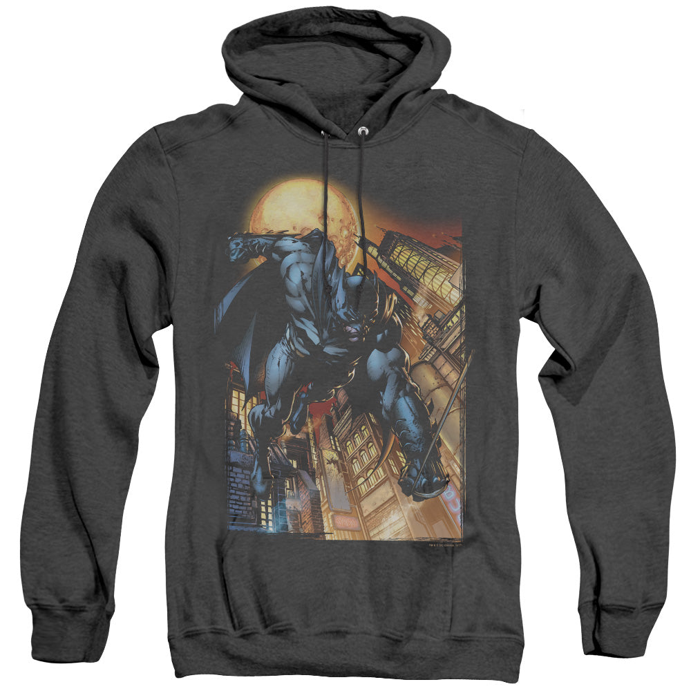 Batman The Dark Knight #1 Heather Mens Hoodie Black