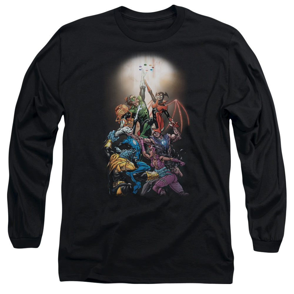 Green Lantern Gl New Guardians #1 Mens Long Sleeve Shirt Black Officially Licensed