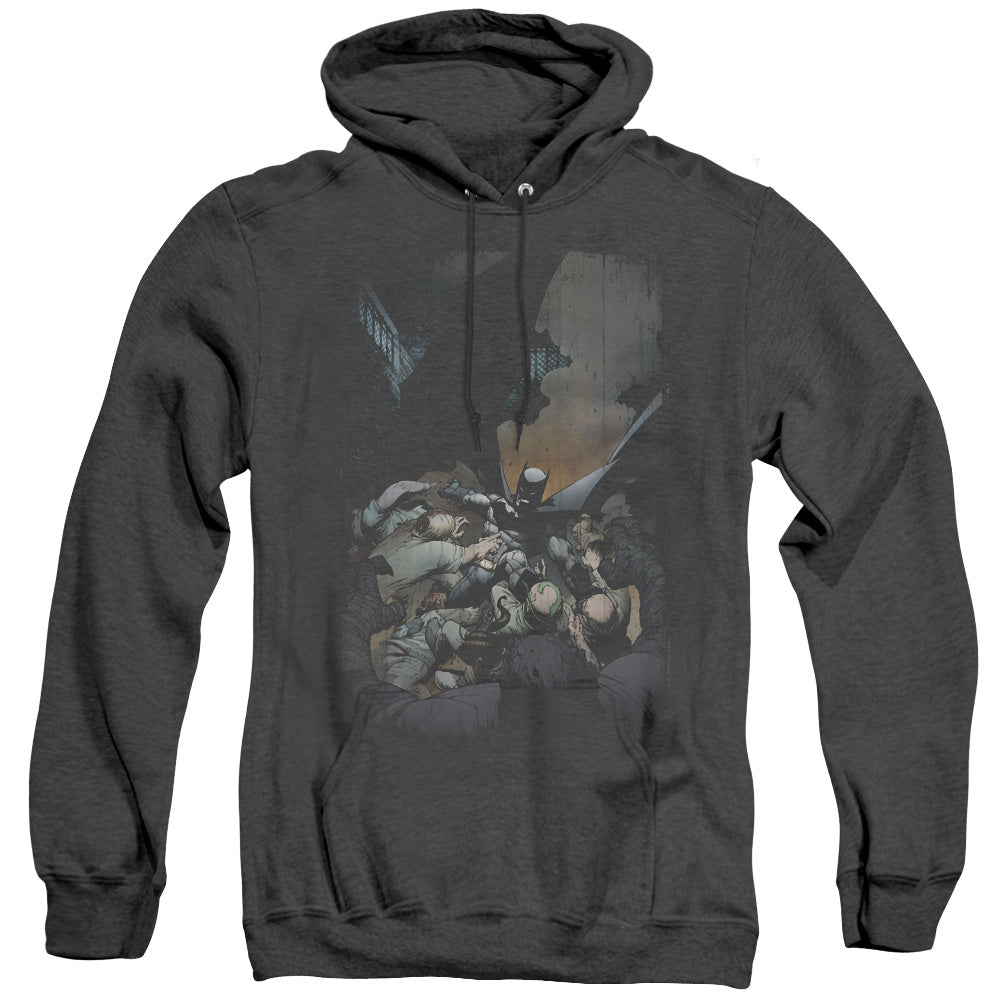 Batman Batman #1 Heather Mens Hoodie Black