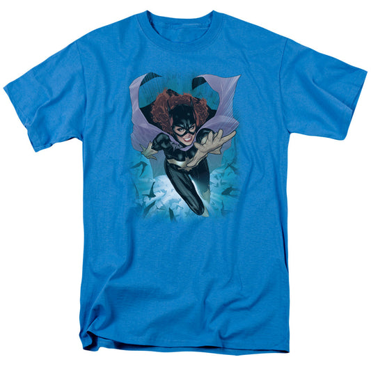 Jla Batgirl #1 Mens T Shirt Turquoise