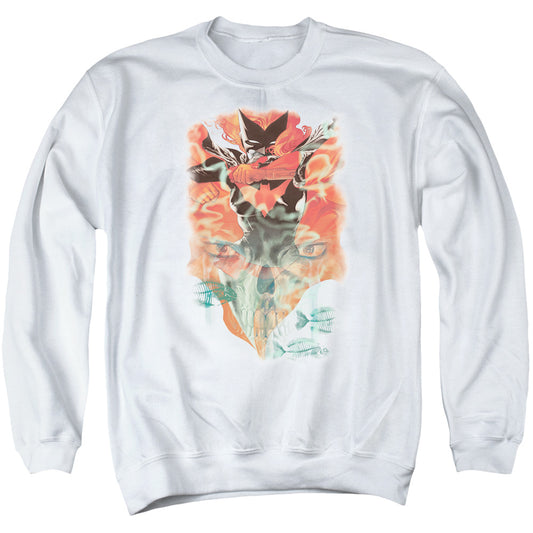 Batman Batwoman #1 Mens Crewneck Sweatshirt White