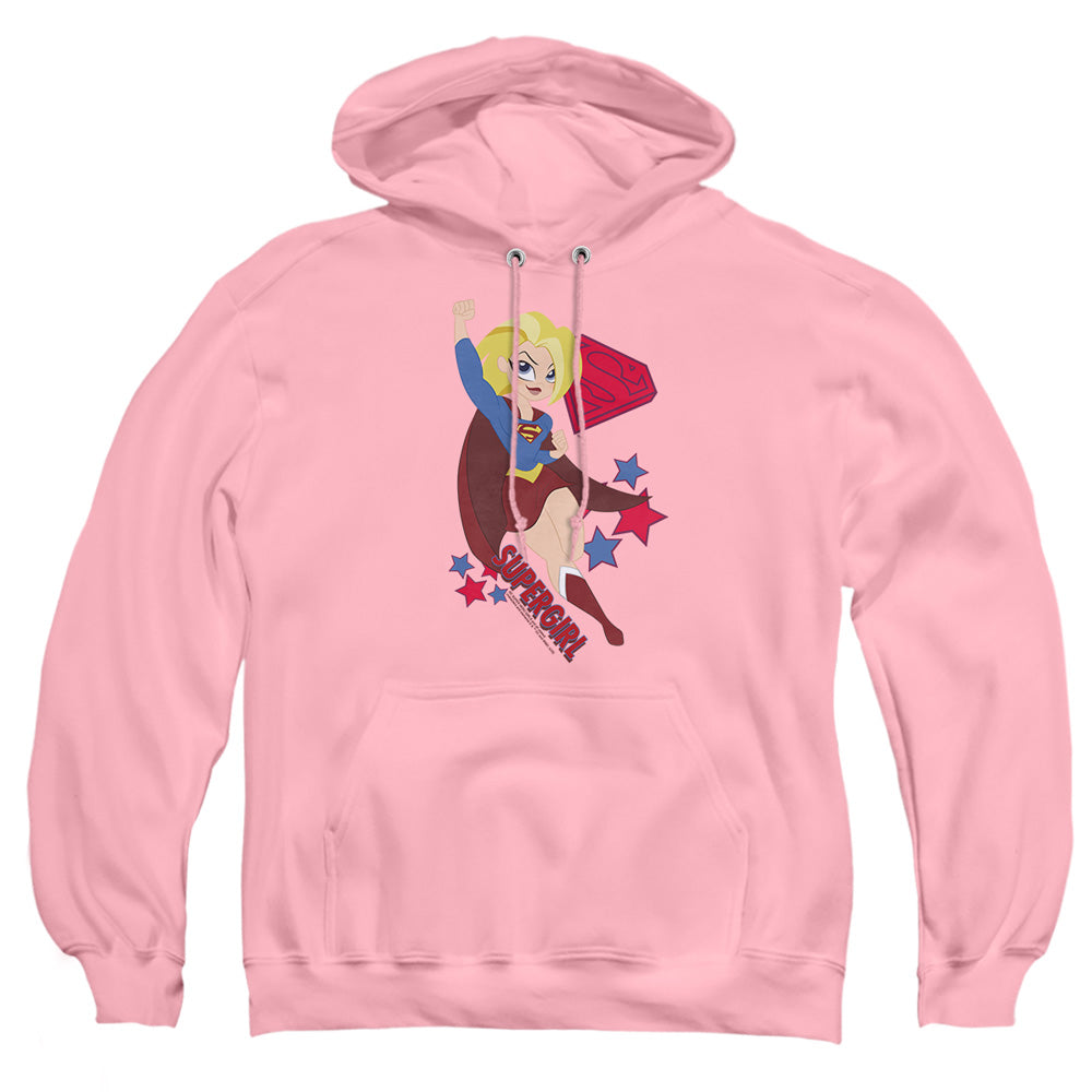 Dc Superhero Girls Supergirl Mens Hoodie Pink
