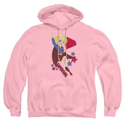 Dc Superhero Girls Supergirl Mens Hoodie Pink