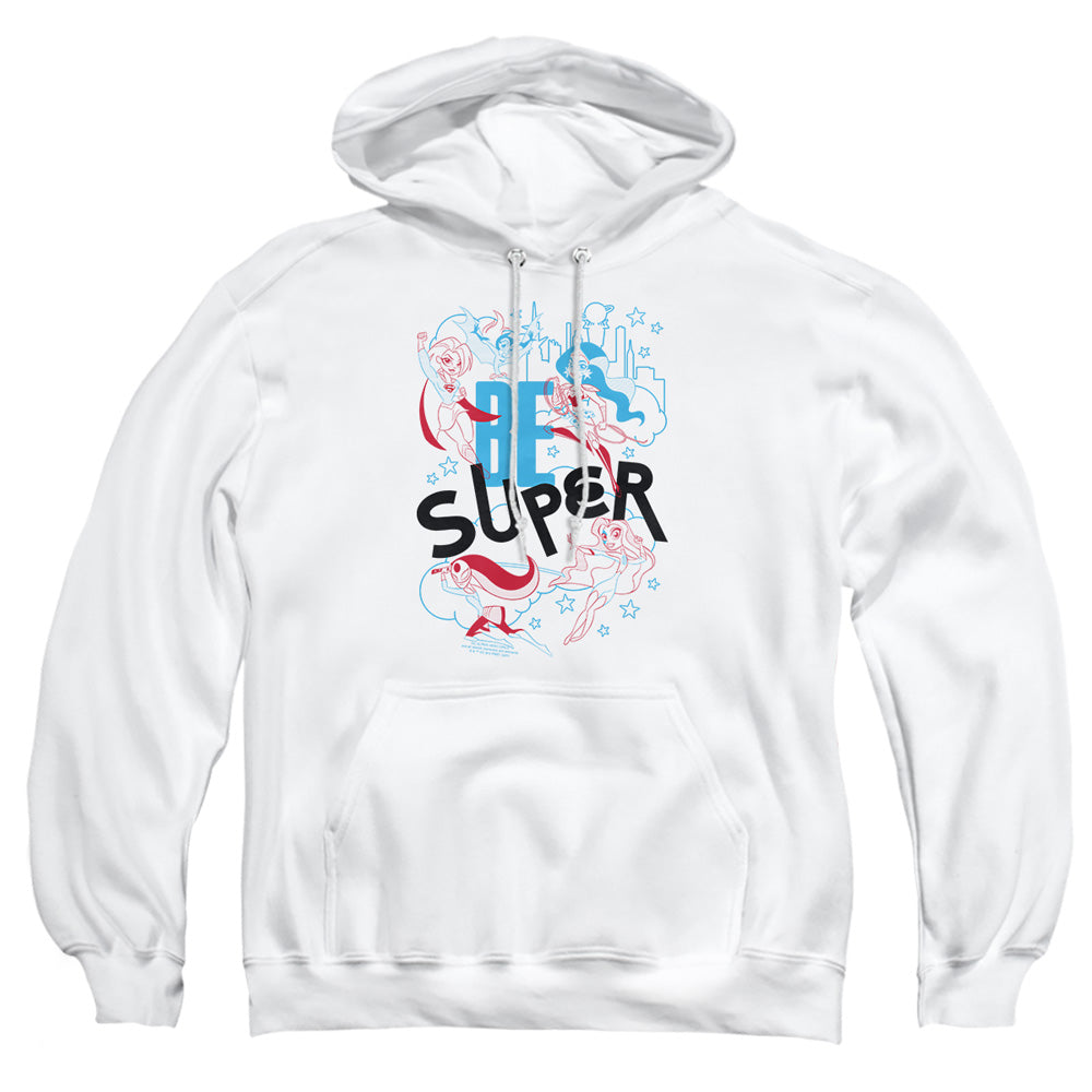 Dc Superhero Girls Be Super Mens Hoodie White