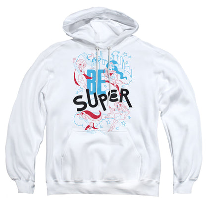 Dc Superhero Girls Be Super Mens Hoodie White