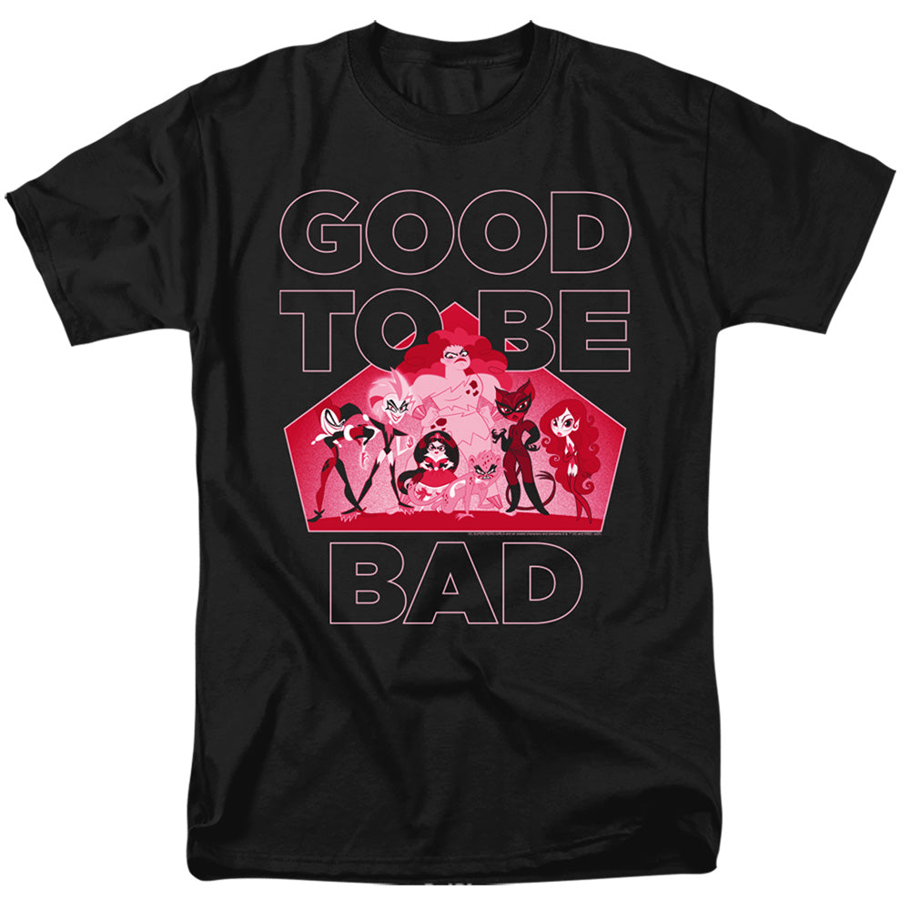 Dc Superhero Girls Good To Be Bad Mens T Shirt Black