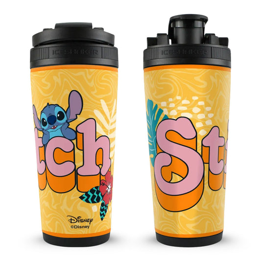 Disney's Stitch 4D Stainless Steel Ice Shaker Cup Officially Licensed