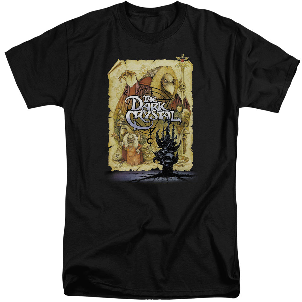 The Dark Crystal Poster Mens Tall T Shirt Black