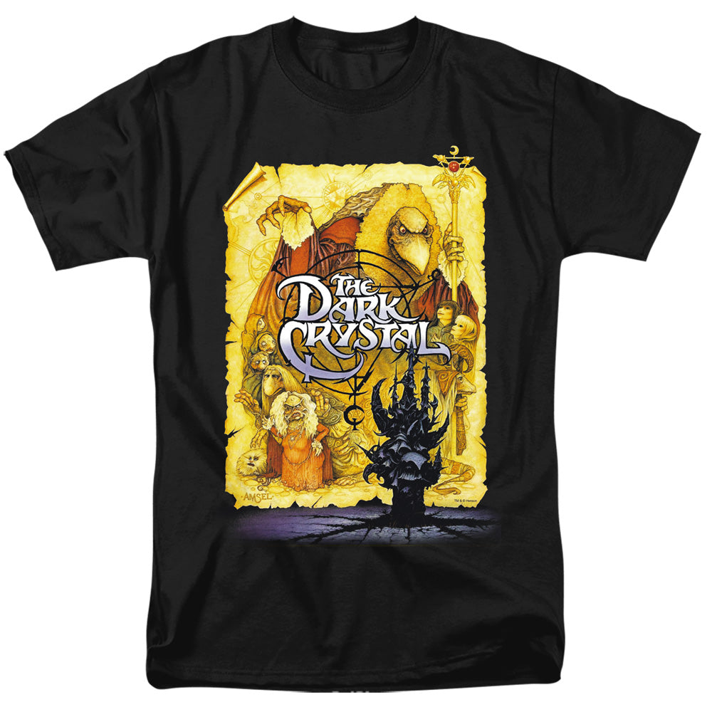 Dark Crystal Poster Mens T Shirt Black