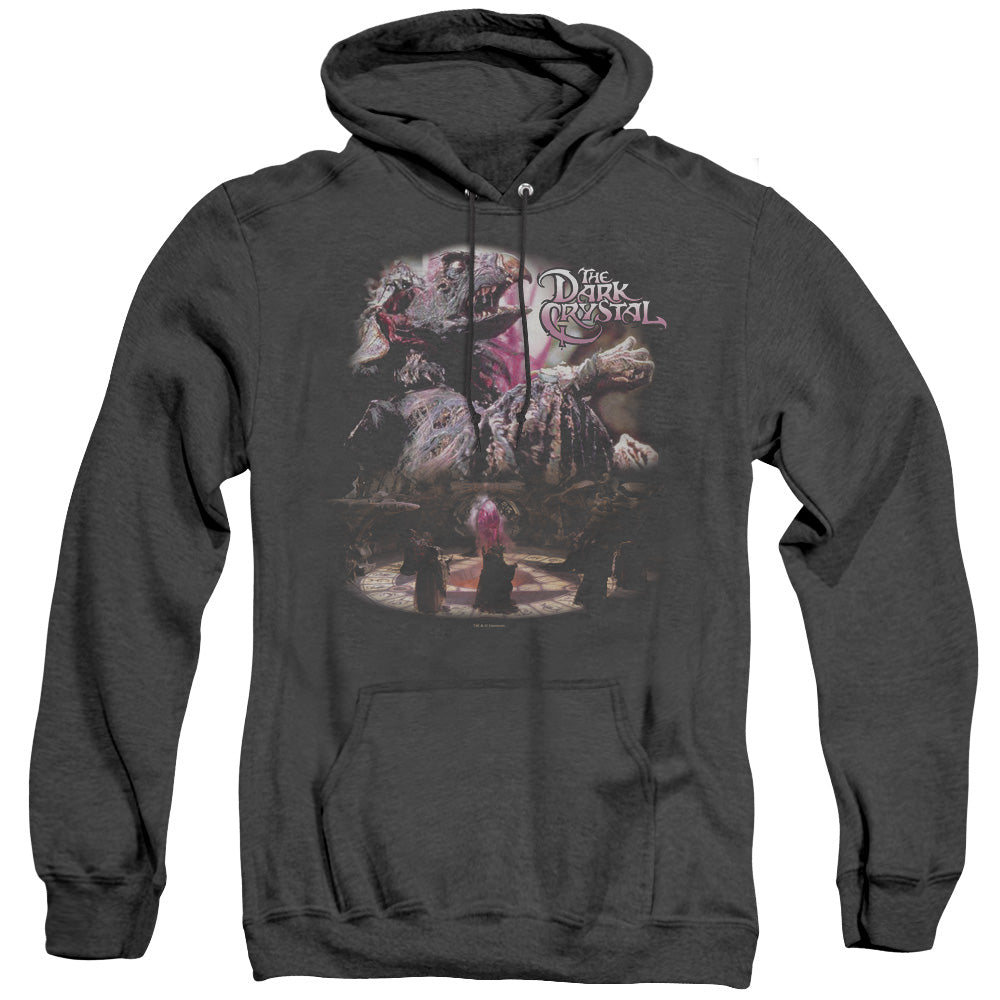 Dark Crystal Power Mad Heather Mens Hoodie Black