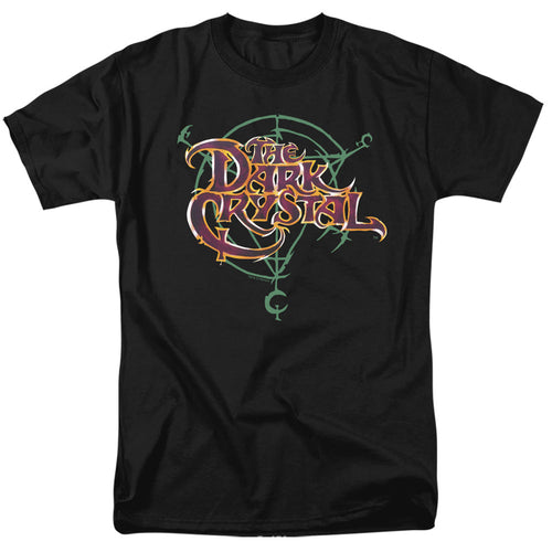 Dark Crystal Symbol Logo Mens T Shirt Black