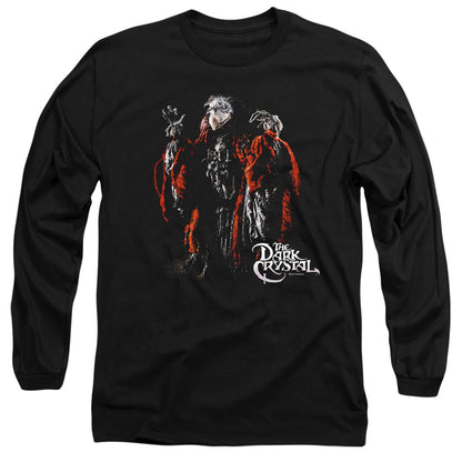 Dark Crystal Skeksis Mens Long Sleeve Shirt Black Officially Licensed