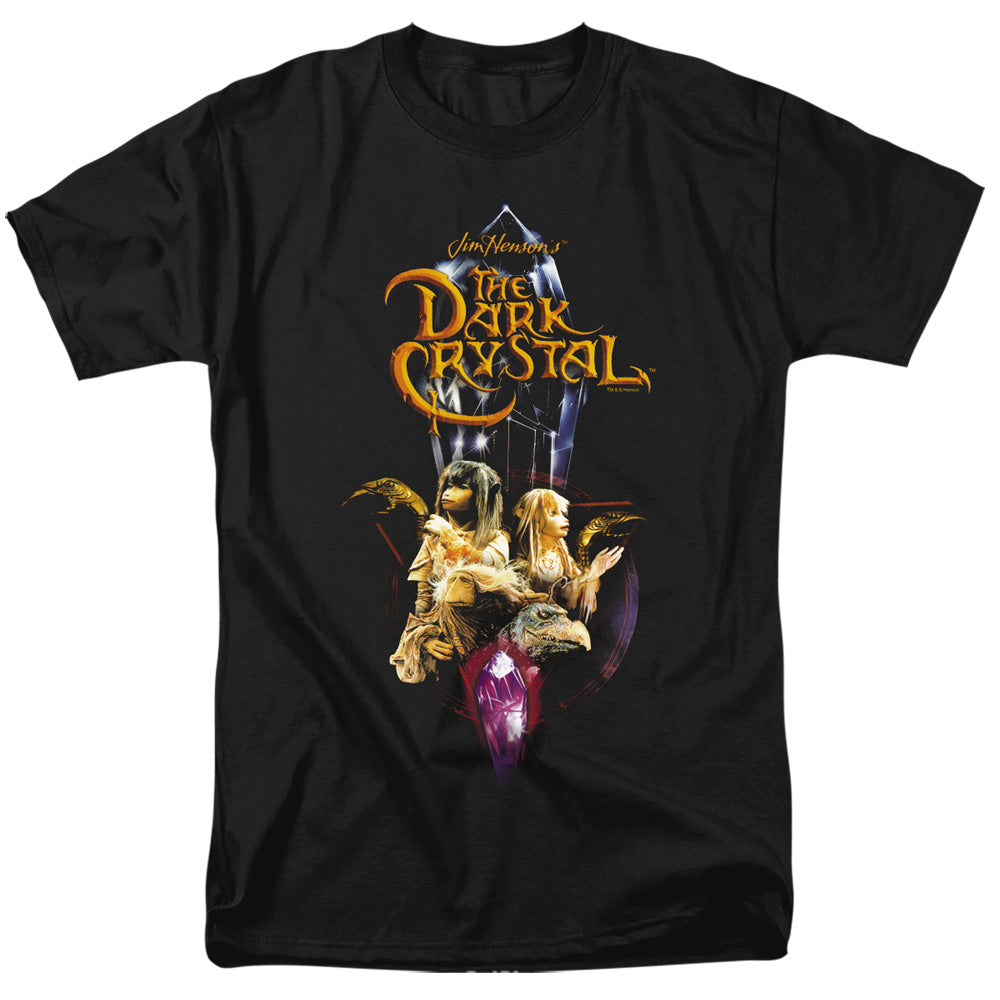 Dark Crystal Crystal Quest Mens T Shirt Black