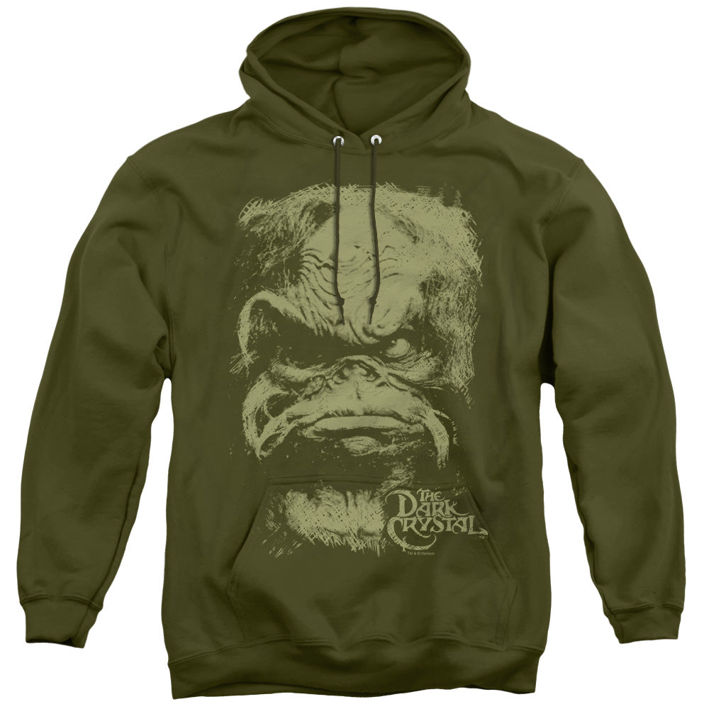 Dark Crystal Aughra Mens Hoodie Military Green