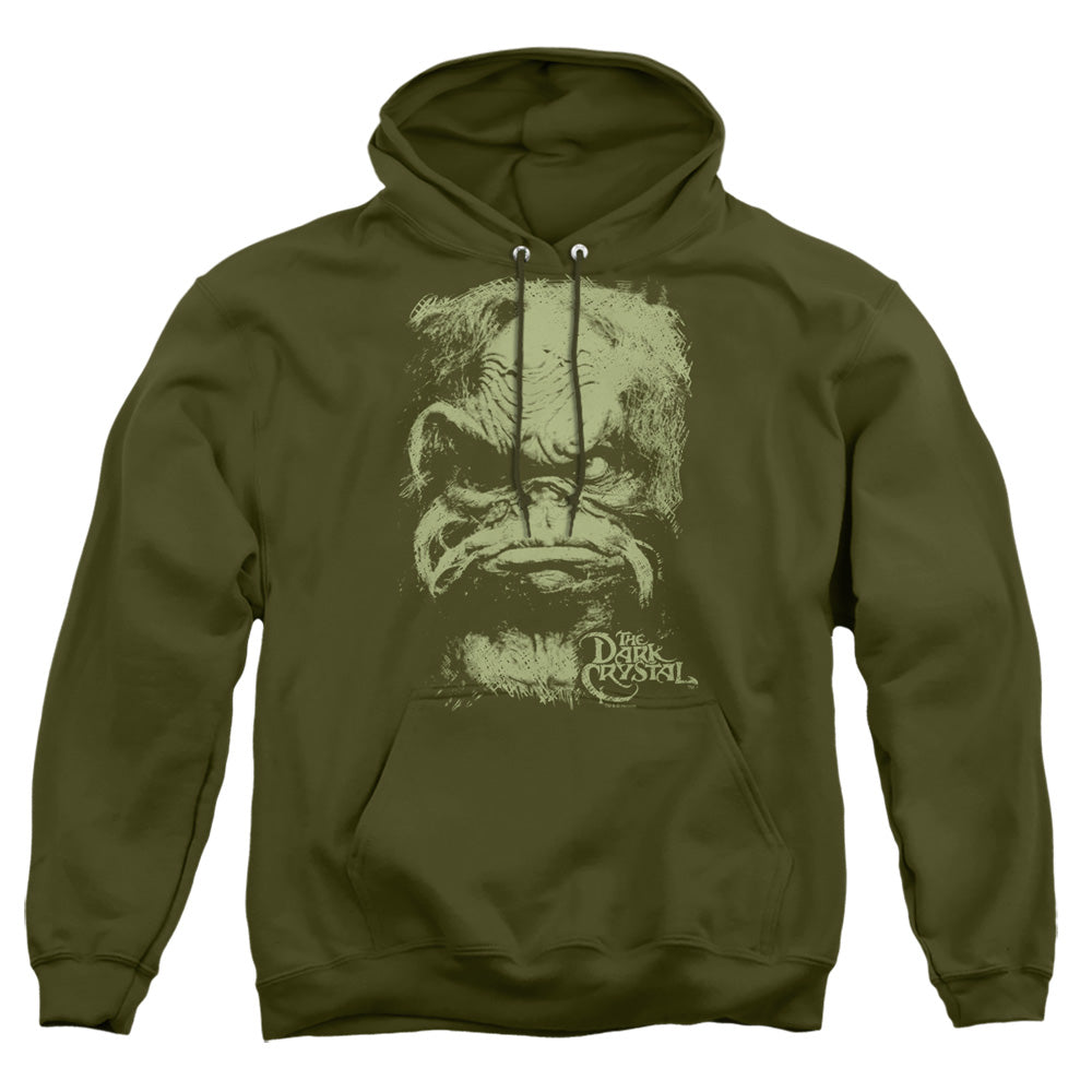 Dark Crystal Aughra Mens Hoodie Military Green