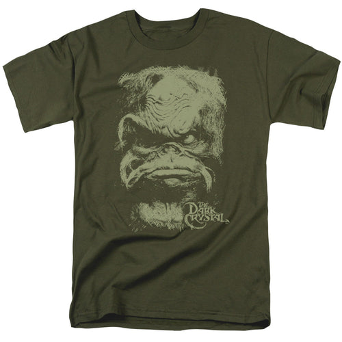 Dark Crystal Aughra Mens T Shirt Military Green