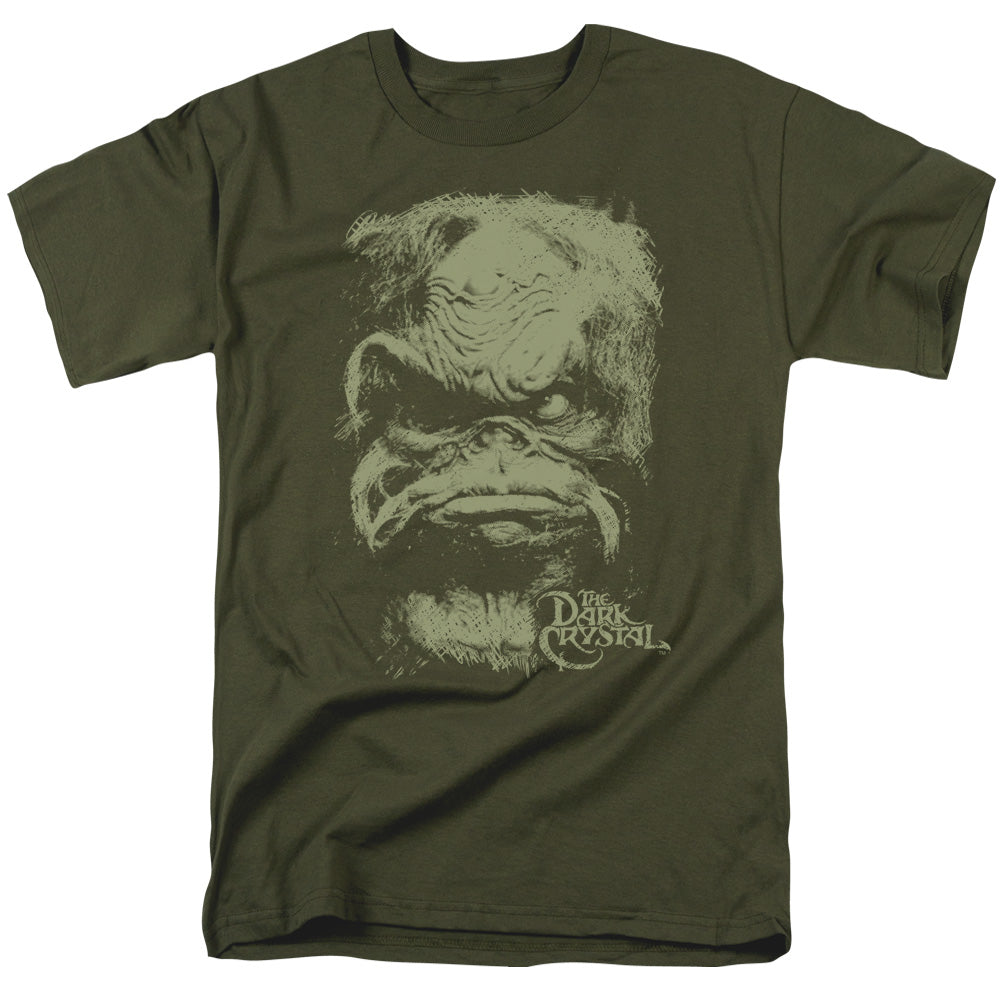 Dark Crystal Aughra Mens T Shirt Military Green