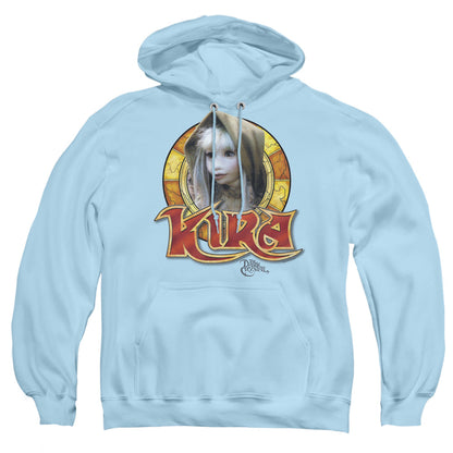 Dark Crystal Kira Circle Mens Hoodie Light Blue