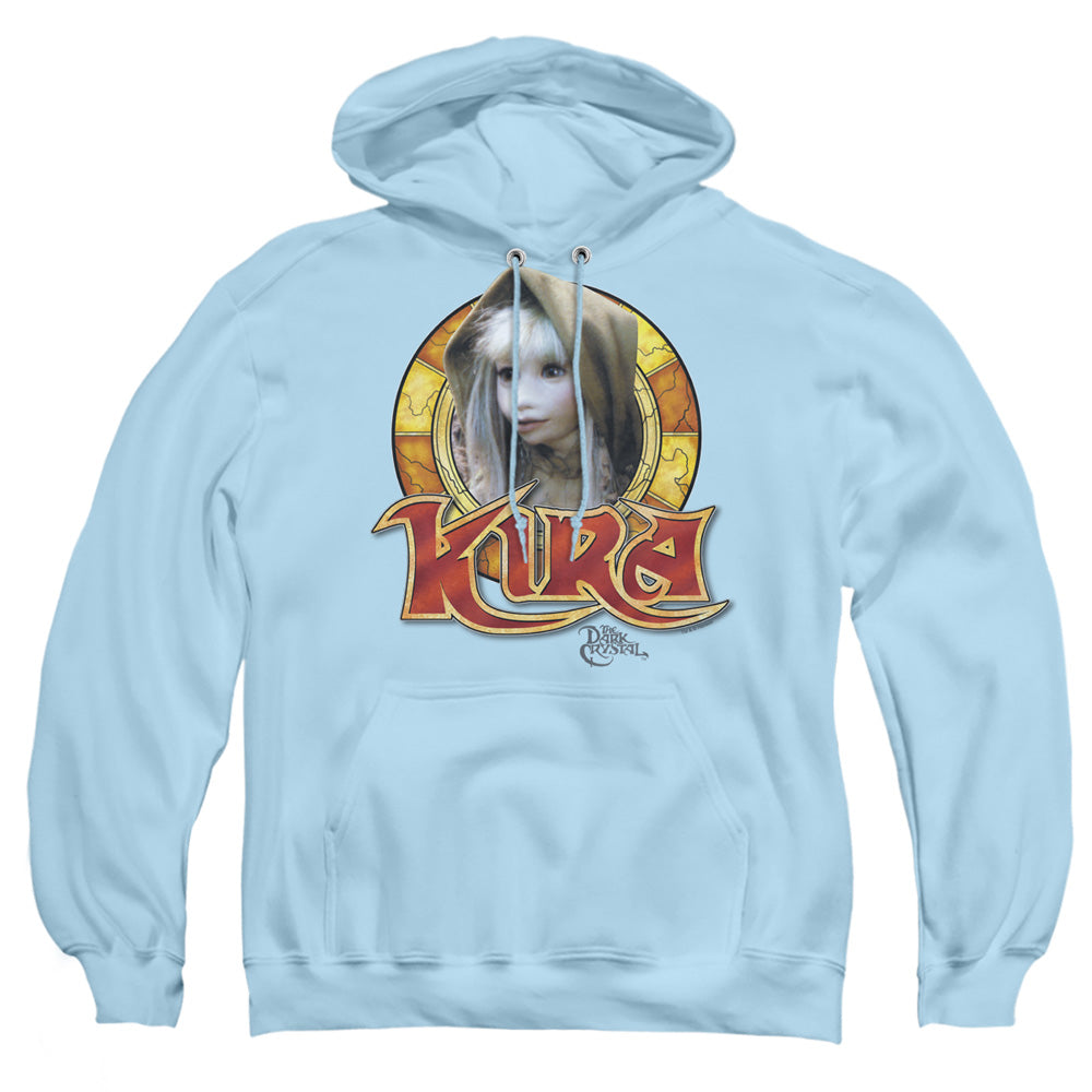 Dark Crystal Kira Circle Mens Hoodie Light Blue