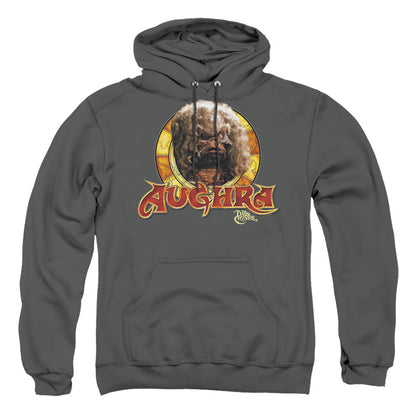 Dark Crystal Aughra Circle Mens Hoodie Charcoal