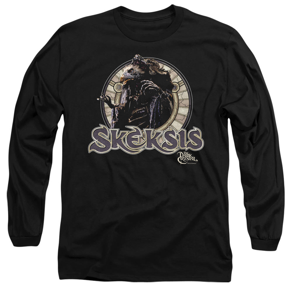Dark Crystal Skeksis Mens Long Sleeve Shirt Black Officially Licensed