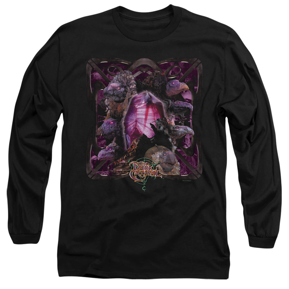 Dark Crystal Lust For Power Mens Long Sleeve Shirt Black Officially Licensed