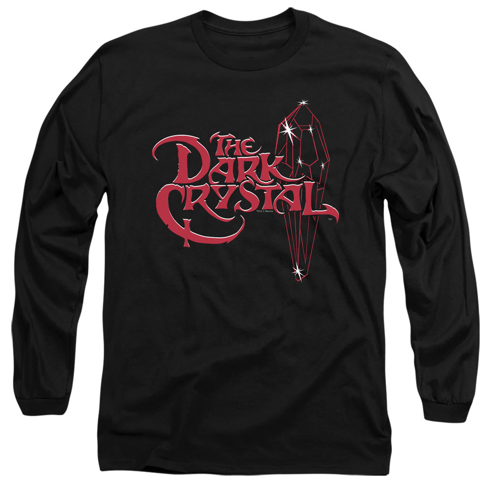 Dark Crystal Bright Logo Mens Long Sleeve Shirt Black Officially Licensed