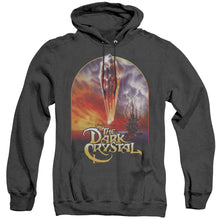 Load image into Gallery viewer, Dark Crystal Crystal Poster Heather Mens Hoodie Black
