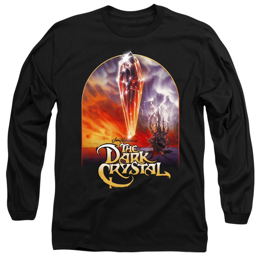 Dark Crystal Crystal Poster Mens Long Sleeve Shirt Black Officially Licensed
