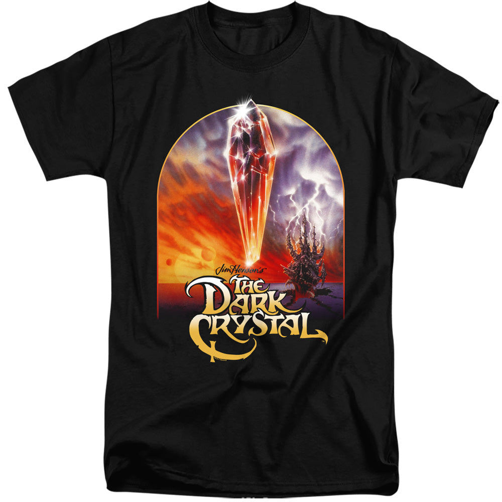 The Dark Crystal Crystal Poster Mens Tall T Shirt Black
