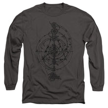 Load image into Gallery viewer, Dark Crystal Dream Spiral Mens Long Sleeve Shirt Charcoal Officially Licensed
