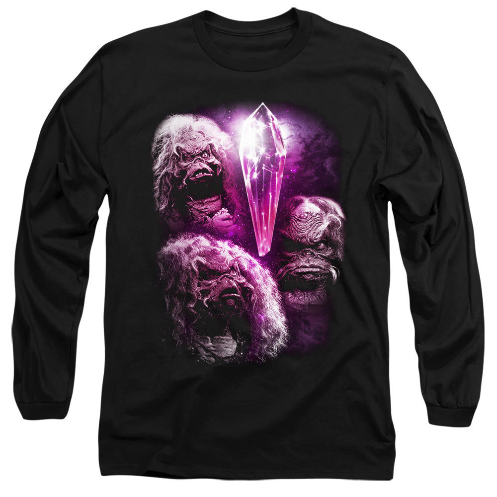 Dark Crystal Howling Mens Long Sleeve Shirt Black Officially Licensed