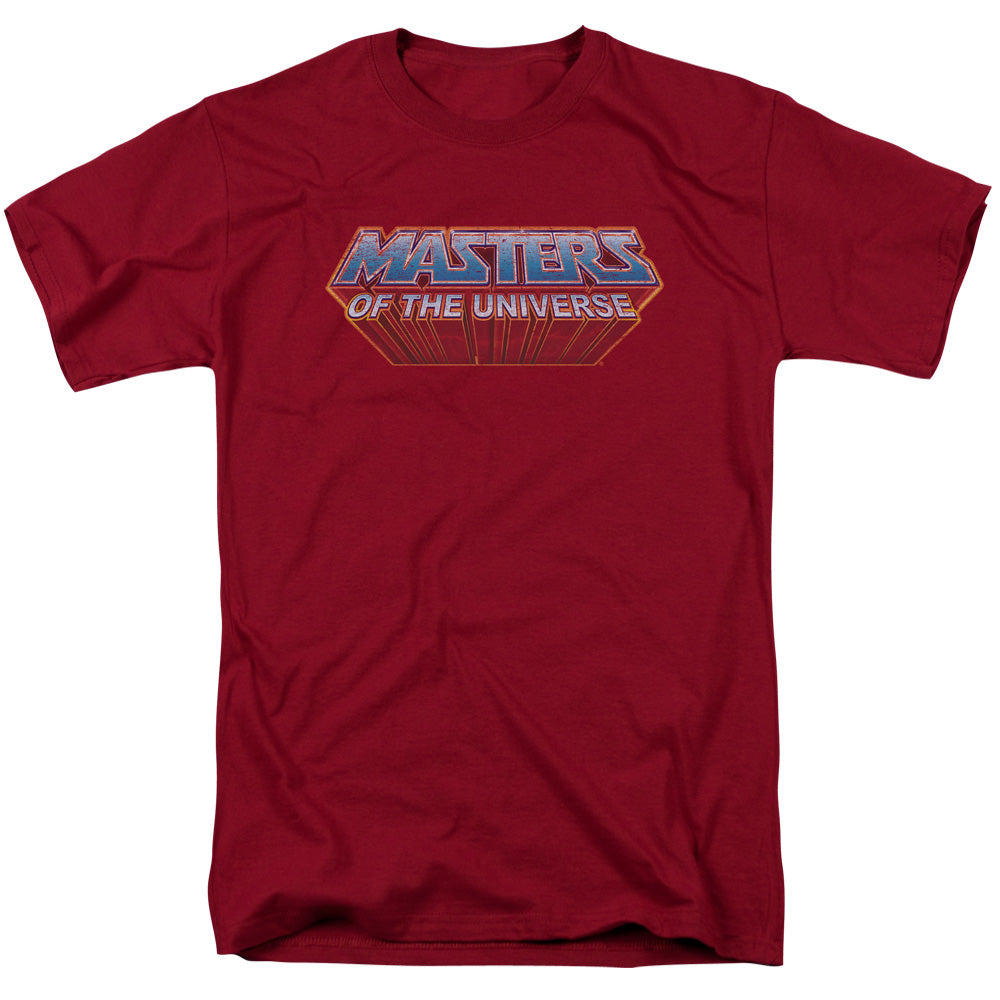 Masters Of The Universe Logo Mens T Shirt Cardinal