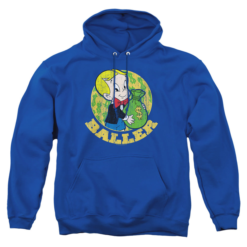 Richie Rich Baller Mens Hoodie Royal