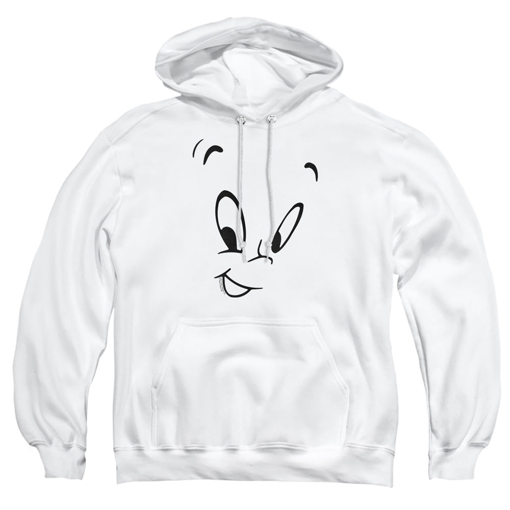 Casper Face Mens Hoodie White