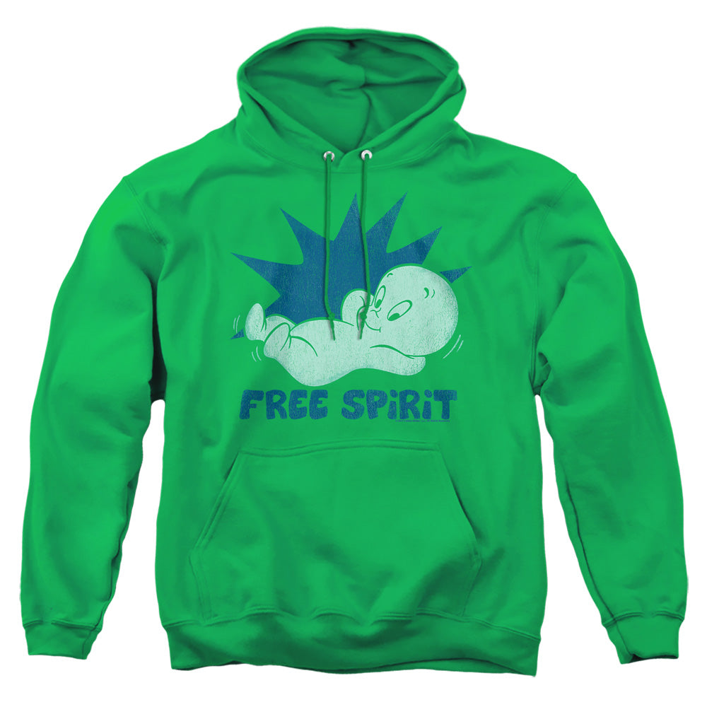 Casper Free Spirit Mens Hoodie Kelly Green