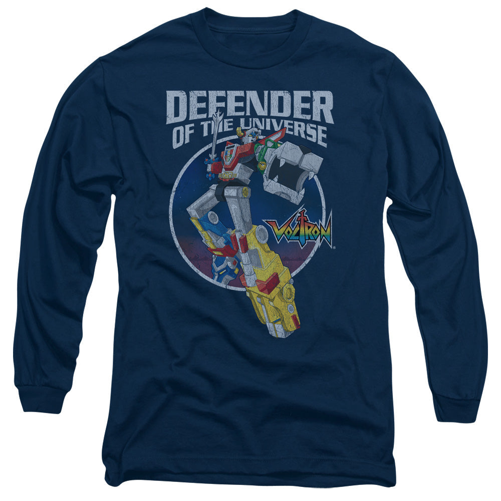 Voltron Defender Mens Long Sleeve Shirt Navy